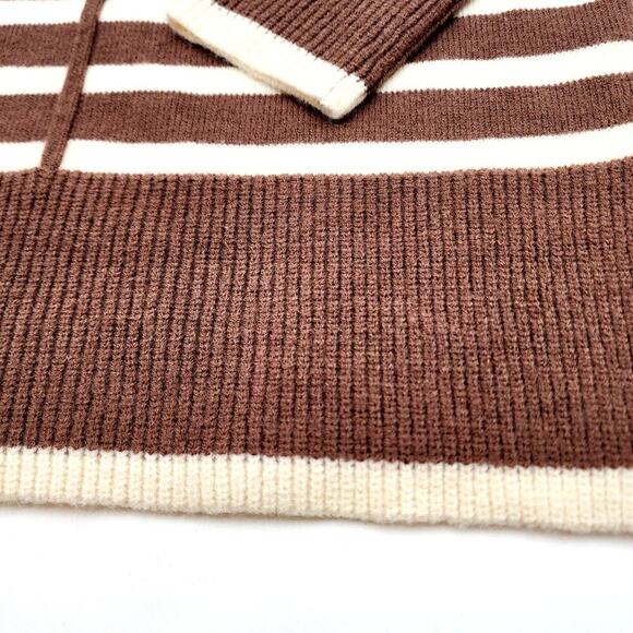 NWT Line & Dot Stripe Turtleneck Pullover Size XS - Picture 16 of 16